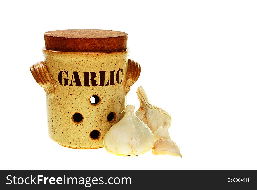 Garlic And Pot