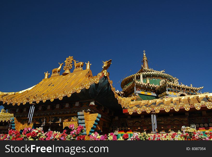 A temple under the sky. A temple under the sky