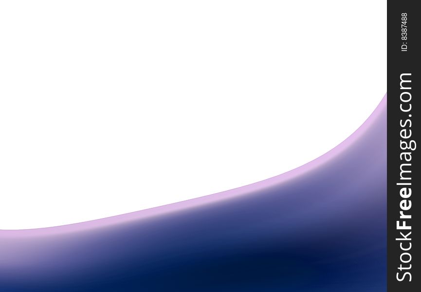 Purple wave on white background. Abstract illustration. Purple wave on white background. Abstract illustration