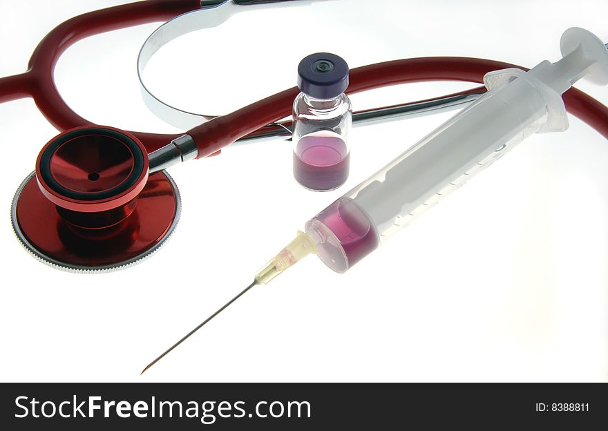 Syringe And Medication