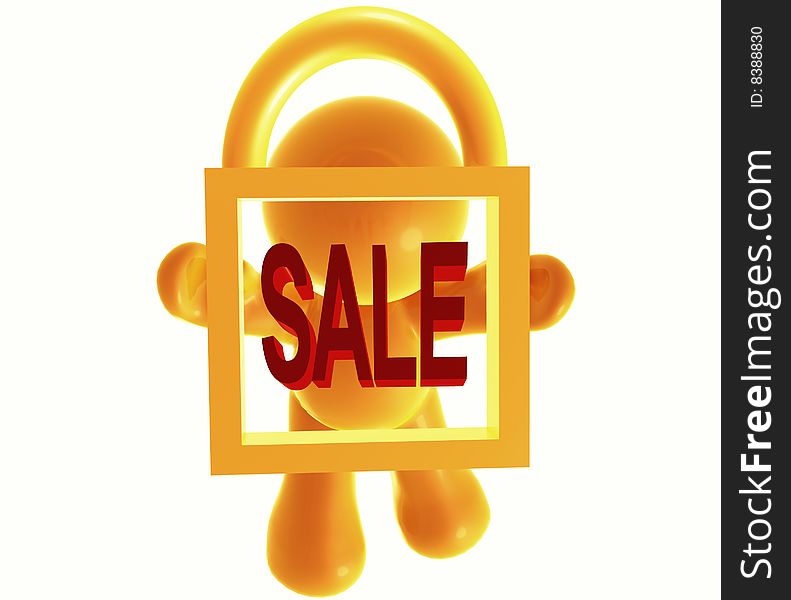 Secure sale icon symbol