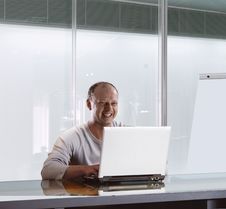 Businessman In The Office Stock Photos