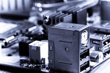 Close-up Mother Board Background Royalty Free Stock Image Close-up Mother Board Background Royalty Free Stock Image