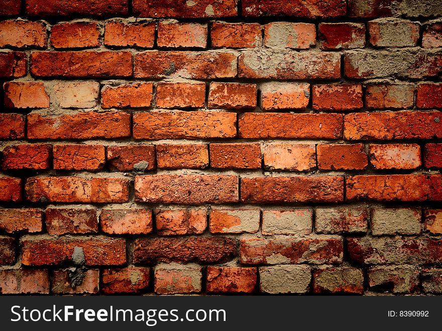 Brick wall