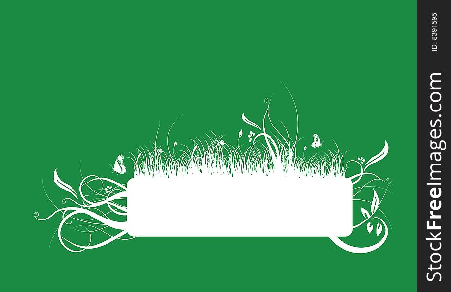 Simple green white grass button for sample text. Simple green white grass button for sample text.
