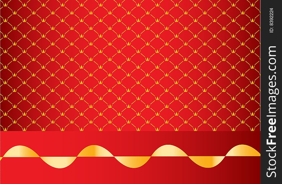 Vector Seamless Christmas Grunge Background