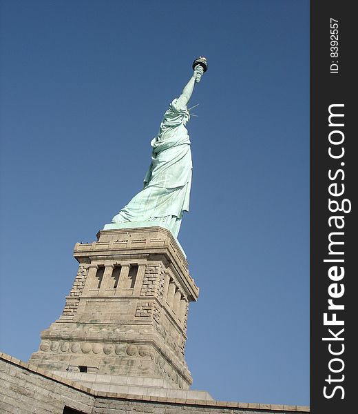 The statue of liberty New York