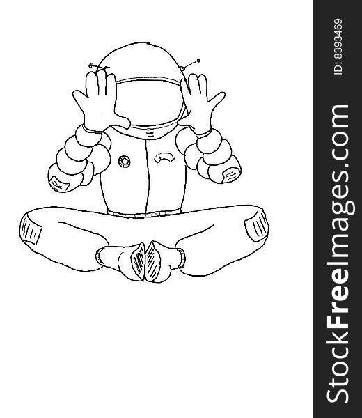 Astronaut Sketch