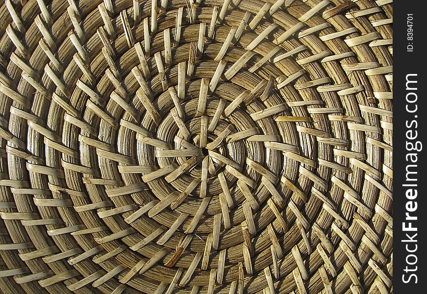 Straw texture.