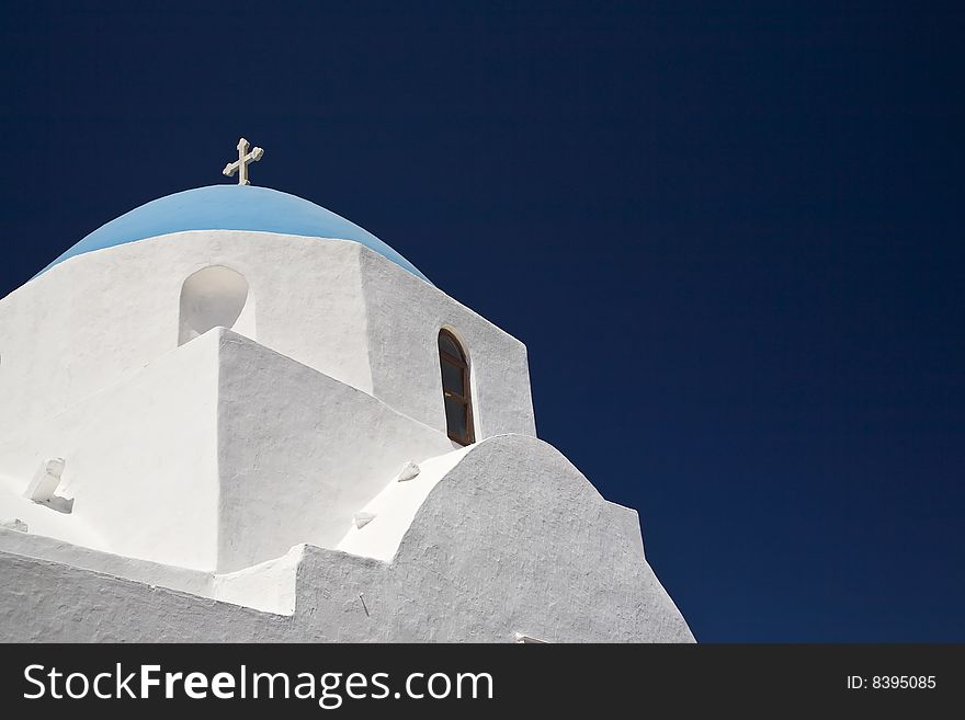 Blue Domed Church, Santorini