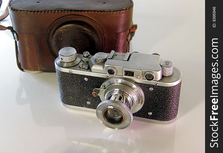 Old photo camera