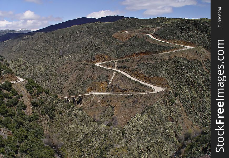 Landscape Of Guadalajara, Spain