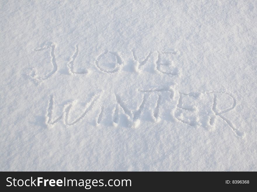Snow background, natural winter texture. Snow background, natural winter texture