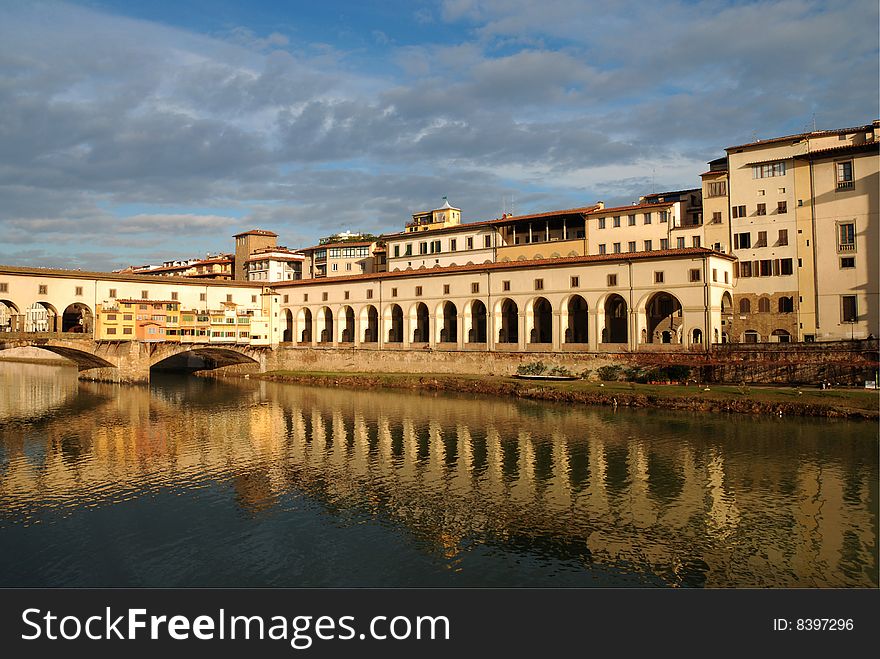 Embankment of the river Arno, Florence