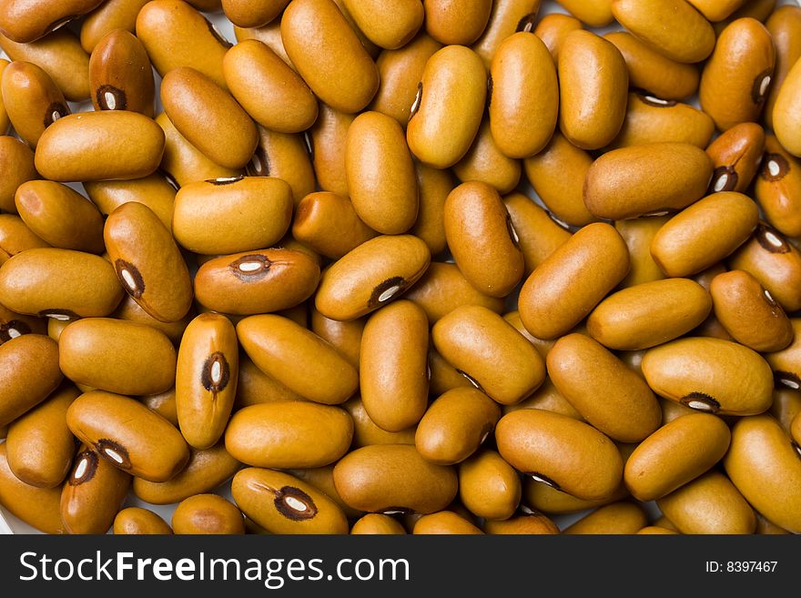 Macro background from dry beans