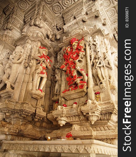 Jain Temple in Ranakpur,India