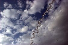 Water Against The Sky Royalty Free Stock Photo Water Against The Sky Royalty Free Stock Photo