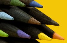 Color Pencils Stock Image
