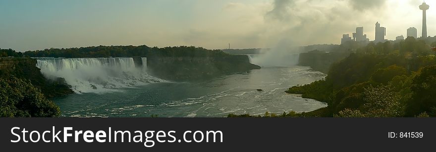 Niagara Falls Panorama