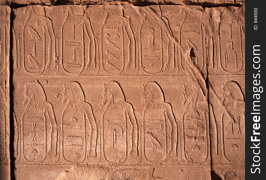 Hieroglyphs, Egypt