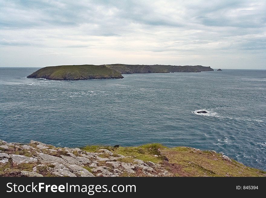 Rocky welsh cove