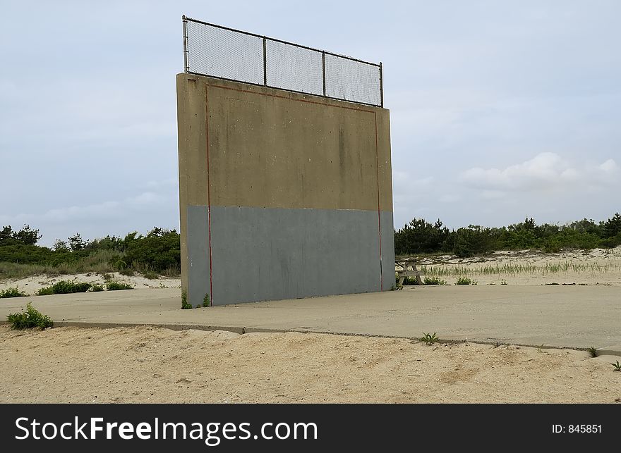 Photo of a Handball Court