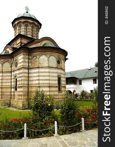 Old and important monastery from Romania