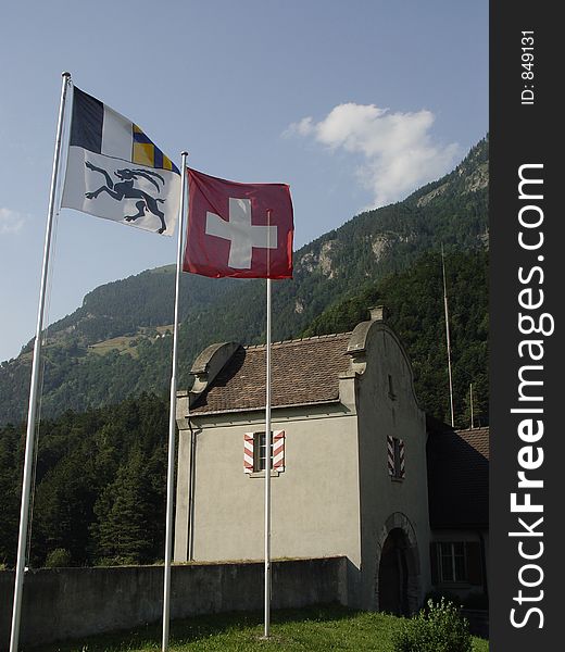 On the boeder of Switzerland and Litchtenstein. On the boeder of Switzerland and Litchtenstein.