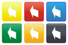 Arrow Web Button Royalty Free Stock Photos Arrow Web Button Royalty Free Stock Photos