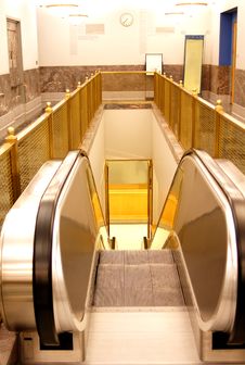 Escalator Stock Photography Escalator Stock Photography