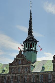 Historic Building And Tower In Denmark Stock Images Historic Building And Tower In Denmark Stock Images