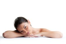 Close Up Face Of A Young Woman Stock Images Close Up Face Of A Young Woman Stock Images