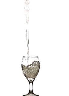 Glass Of Water Royalty Free Stock Photo