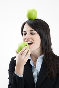 Green Apple Royalty Free Stock Photos Green Apple Royalty Free Stock Photos
