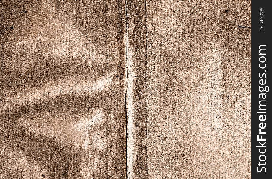 Old collapsing paper with cracks and scratches. Old collapsing paper with cracks and scratches