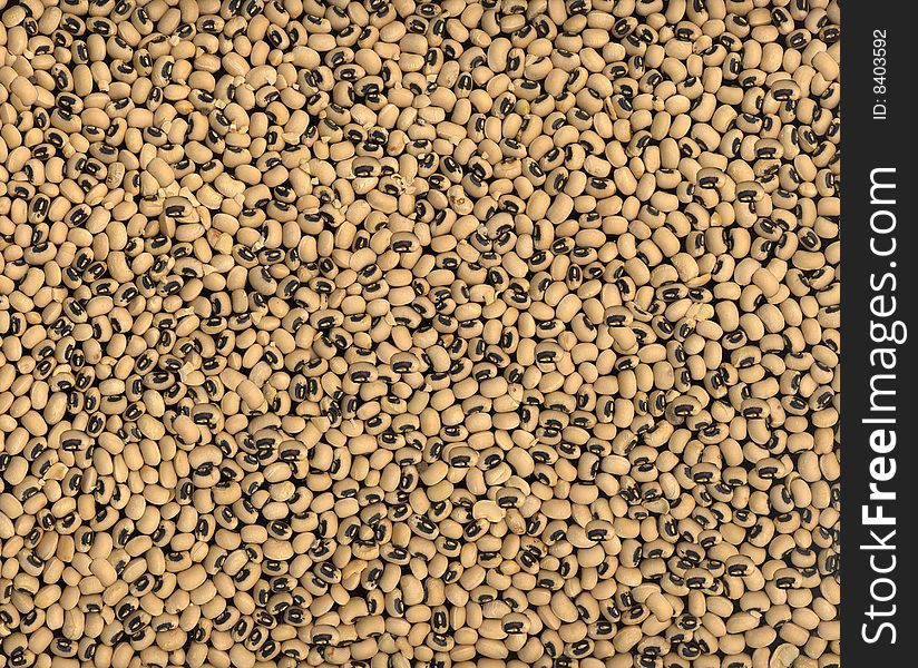 Scan of random pattern of blackeye peas