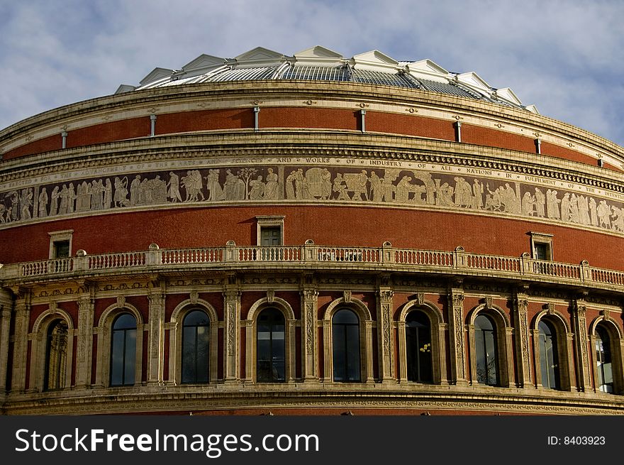 Gorgeous detail on the Albert Hall, London, England.