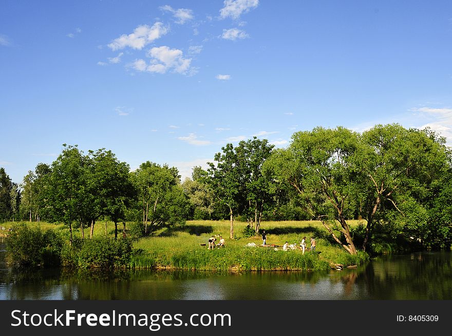 Picnic By The River