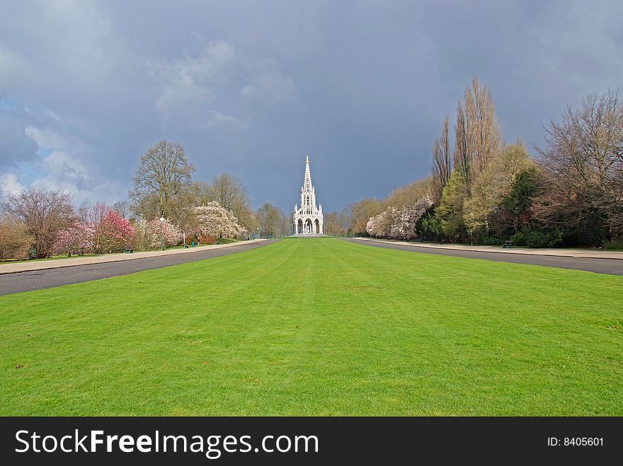 The Park in Bruxeless, and the garden