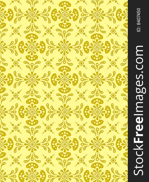 Vector pattern for a background or an ornament