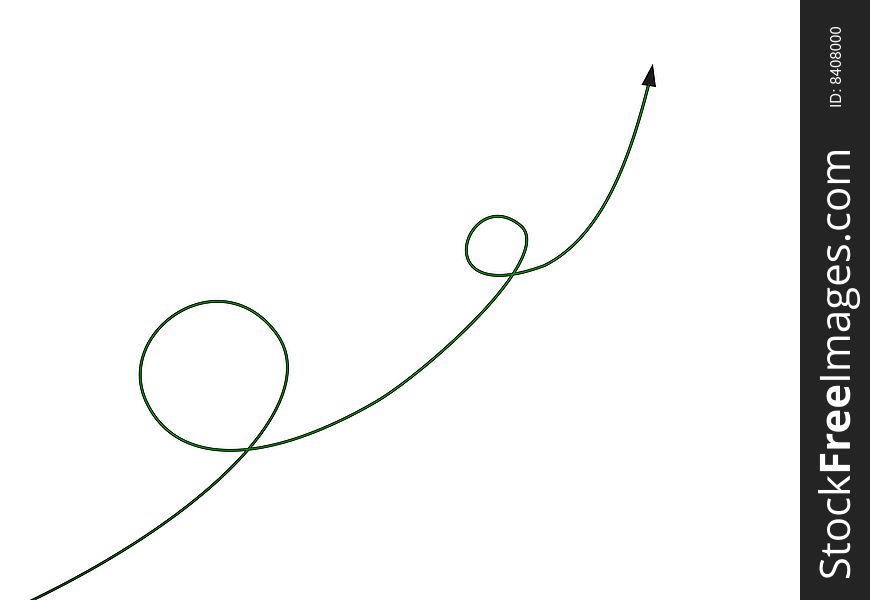 Arrow With Curve
