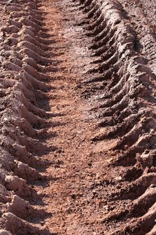 Mud Tire Track Royalty Free Stock Photos Mud Tire Track Royalty Free Stock Photos