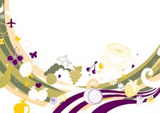 Retro Funky Background Royalty Free Stock Photography Retro Funky Background Royalty Free Stock Photography