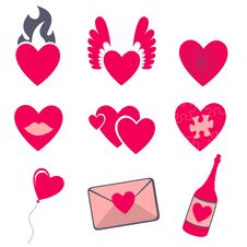 Love Icons Stock Images Love Icons Stock Images