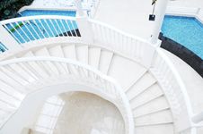The Curving Staircase Stock Image