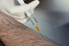 Syringe Ready For Injection Stock Images Syringe Ready For Injection Stock Images
