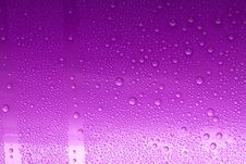 Pink Water Drops Royalty Free Stock Images Pink Water Drops Royalty Free Stock Images