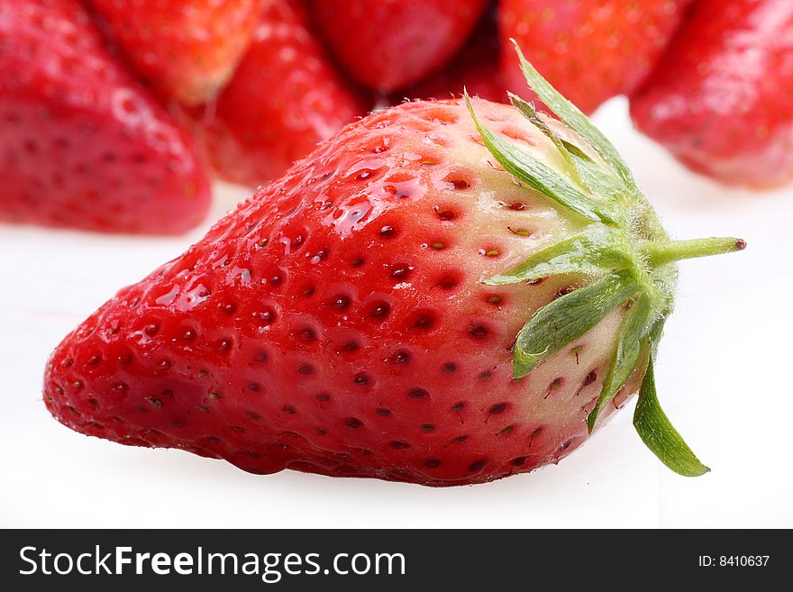 Fresh strawberries