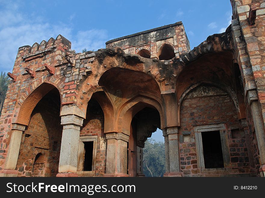 Ancient Arch Entrance of a mausoleum