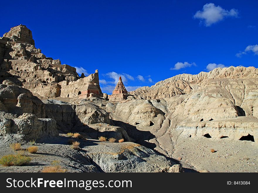 Ruins in the Clay Forest of Western Tibet